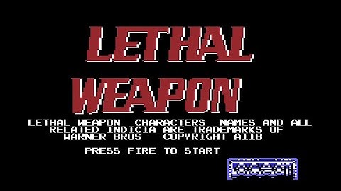 Commodore 64 Longplay [129] Lethal Weapon (EU)