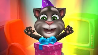 বিড়ালের জম্মদিন।বিড়াল গেম।বিড়াল খেলা।talking tom fun. fun tom games. happy birthday party  cat. screenshot 4