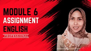 Final Assignment Modul 6 Professional Bahasa Inggris