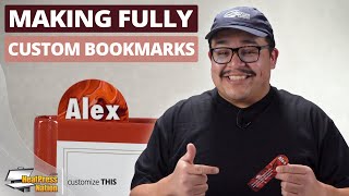How To Make Custom Bookmarks With Sublimation