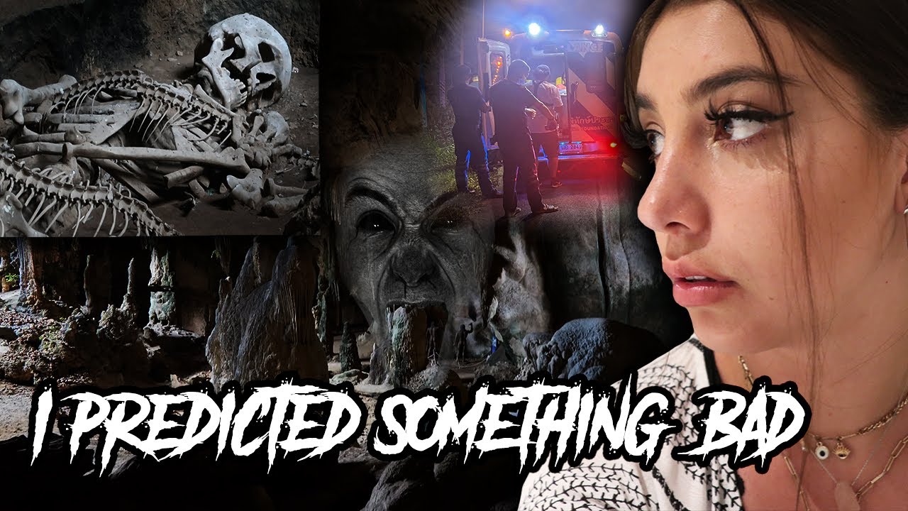 CURSED IN THAILAND... (HUMAN REMAINS IN HAUNTED CAVE) | TRAVEL VLOG