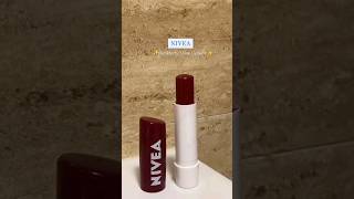 Nivea Blackberry shine Lipbalm review swatch
