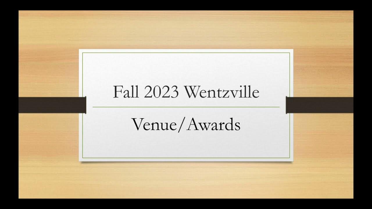 Fall 2023 Wentzville Venue and Awards YouTube