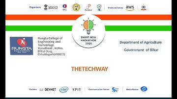 Smart India Hackathon-2020 (Software Edition) Problem Statement-PK414