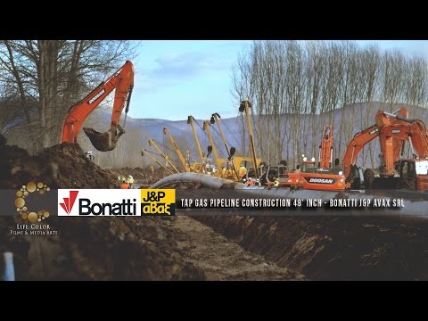 TAP Gas Pipeline Construction 48' inch - Bonatti J&P Avax srl
