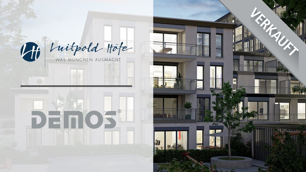 Referenzvideo zum Neubauprojekt - Eigentumswohnungen in München-Milbertshofen - Luitpold Höfe -DEMOS