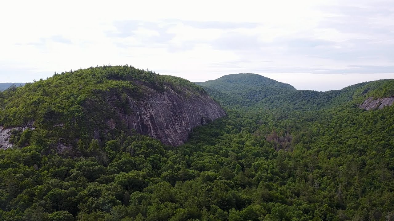 Panthertown Valley Aerial Drone Video in 4K