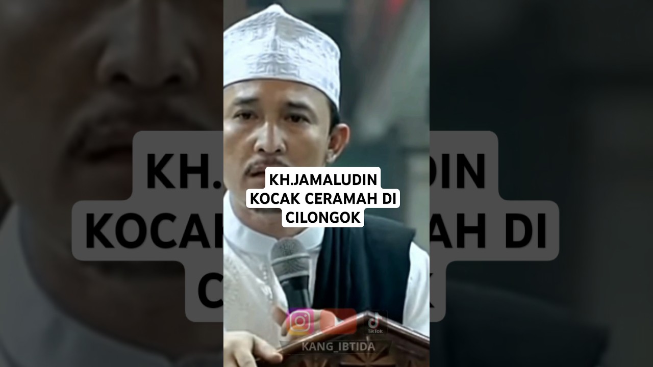 Kh.jamaludin ceramah di Cilongok