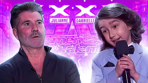 Ouch! SAVAGE Kid Comedians RIP Into Simon Cowell A...