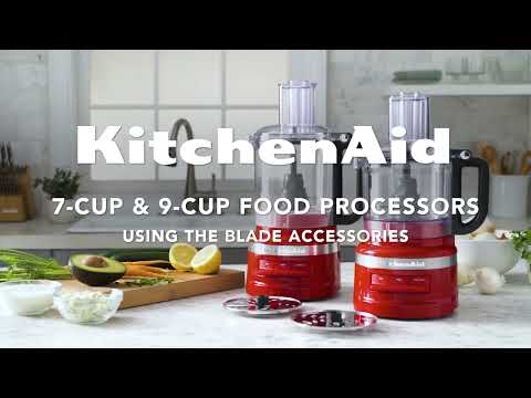 How to use KitchenAid's Food Processor blade accessories KitchenAid UK