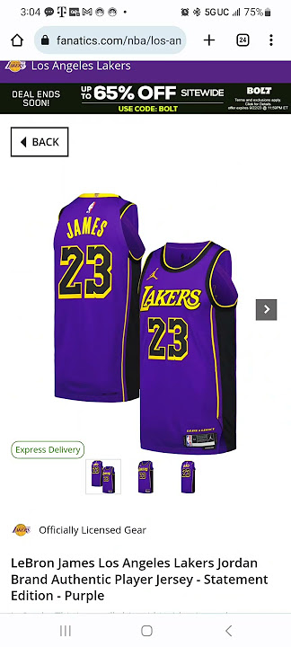 lakers earned edition jersey