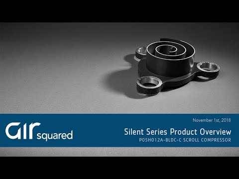 Silent Series P05H012A-BLDC-C Oil-Free Scroll Compressor Overview - video from Air Squared