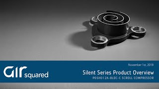 Silent Series P05H012A-BLDC-C Oil-Free Scroll Compressor Overview