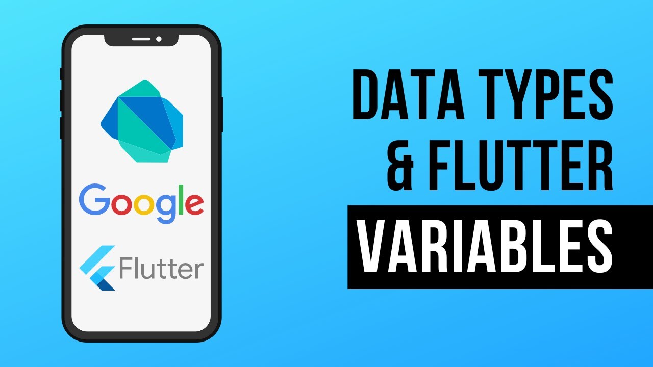 Dart for Flutter Tutorial #4 | Flutter Variable Types and Data Types ...