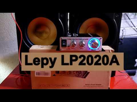  Lepy componente amplificador de audio, color negro (LP-2020A  Clase D) : Todo lo demás