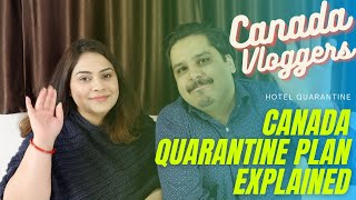 Canada Quarantine Plan Explained || Hotel Quarantine || Canada Vloggers