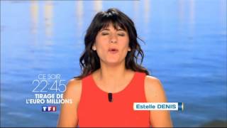 euro million ce soir 23h25 estelle denis TF1 7 7 2015 euro million ce soir 23h25 estelle denis TF1 7 7 2015