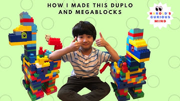 LEGO DUPLO MEGA BLOCKS GIRAFFE!!