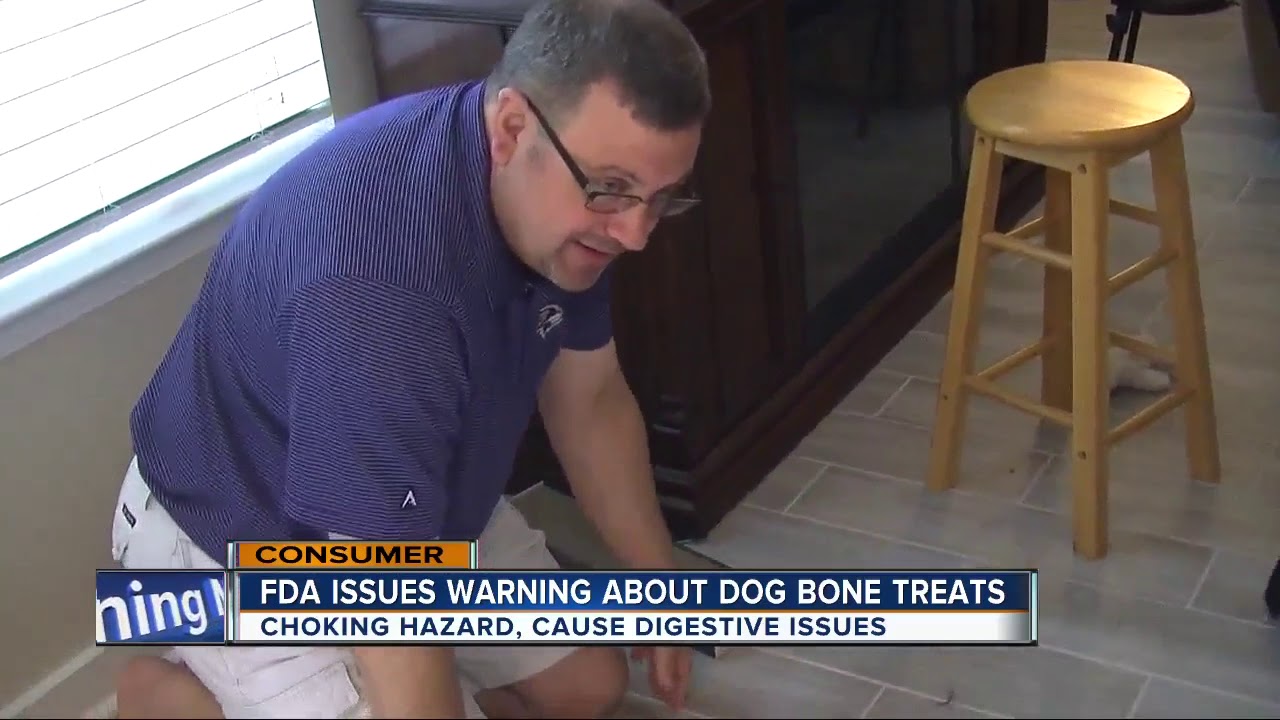 FDA warns about dog 'bone treats' after reports of pets getting sick