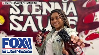 Sienna Sauce boss goes from homeless to CEO by the age of 14 Resimi