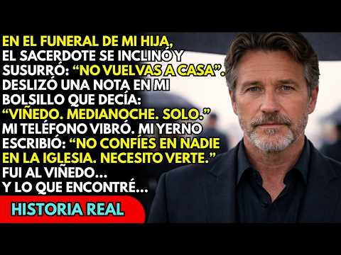 No vuelvas a casa susurró el cura en el funeral de mi hija y mi yerno me escribió