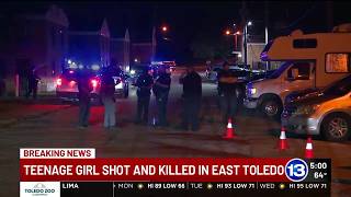 Teen girl killed in overnight East Toledo shooting