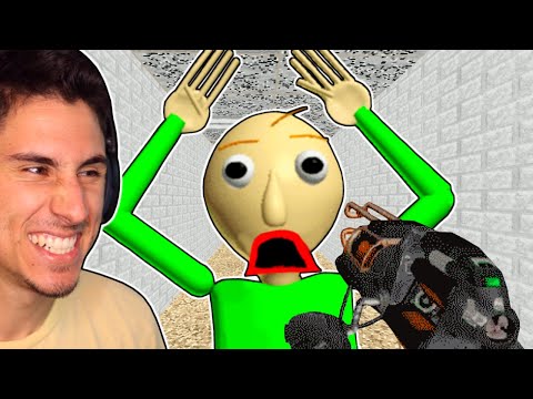 Baldi's Basics WITH A ROCKET LAUNCHER!