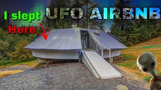 OVER NIGHT in a UFO [Airbnb 4K] screenshot 1