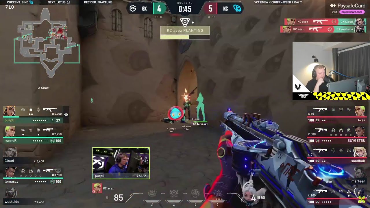 AARDIS reacts to KC Avez's INSANE 4k against GIANTX