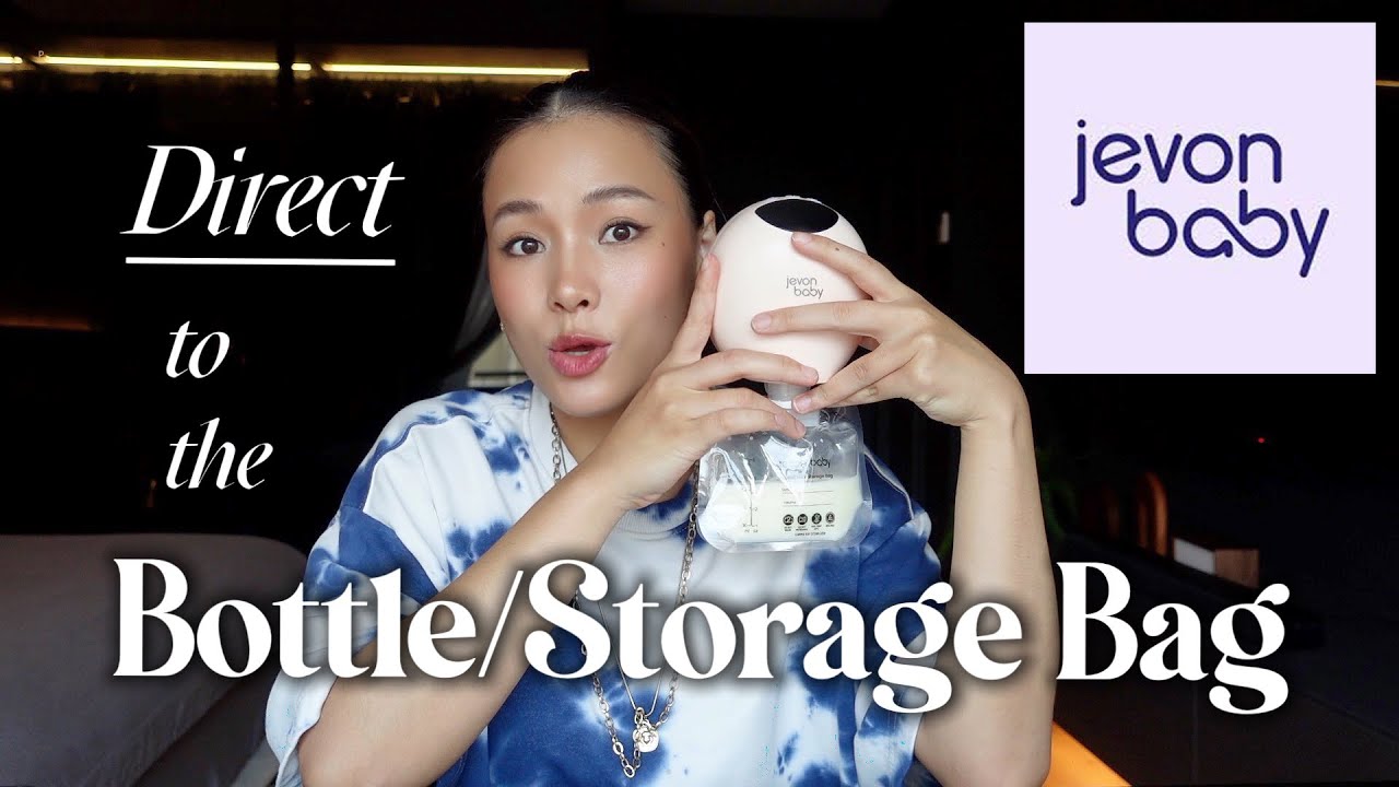 Pump Directly to Bottle/Storage Bag??! I Tried JevonBaby Breast Pump **Pros & Cons**