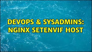 DevOps & SysAdmins: Nginx SetEnvIf Host