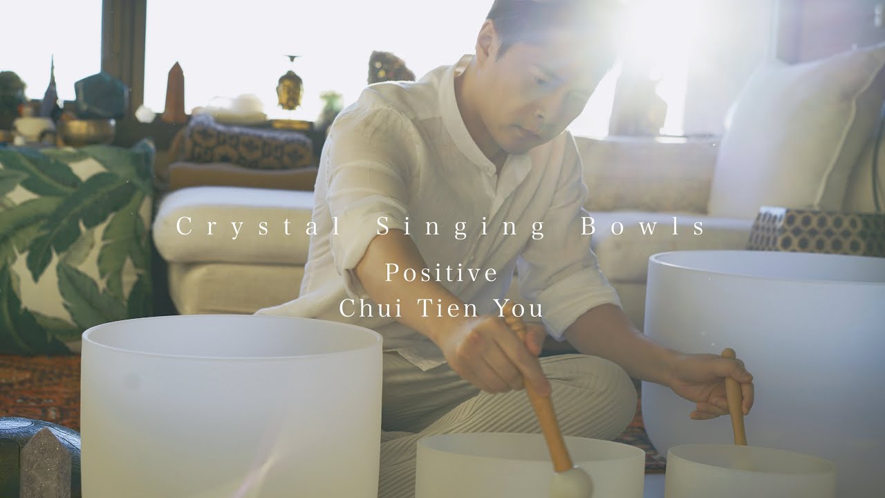 《Positive》 Crystal Singing Bowls Meditation Chanting Music YouTube