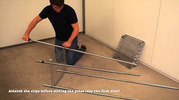 Chrome Shelving - Assembly Guide