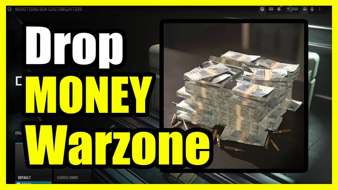 How to Drop MONEY or Cash for Team in COD Warzone (Black Ops)
