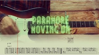 Paramore - Interlude: Moving On / Guitar Tutorial / Tabs + Chords