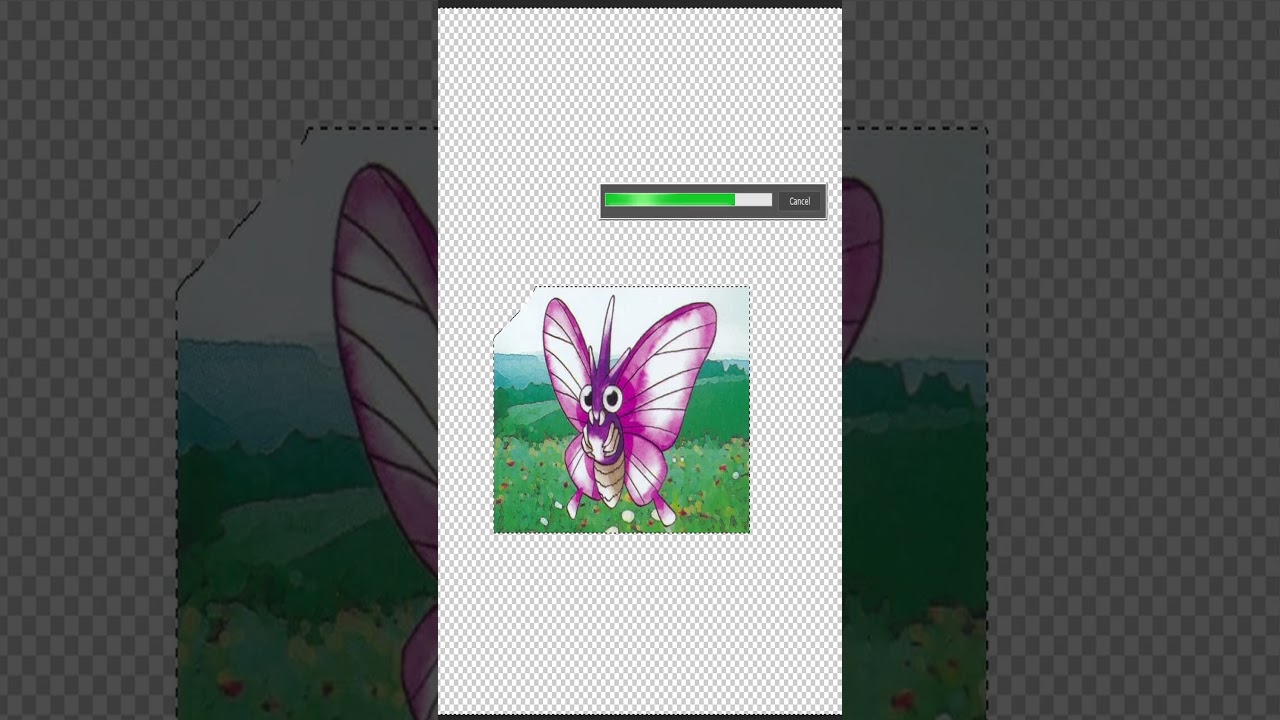 Extending Pokemon Card Art with Photoshop AI -