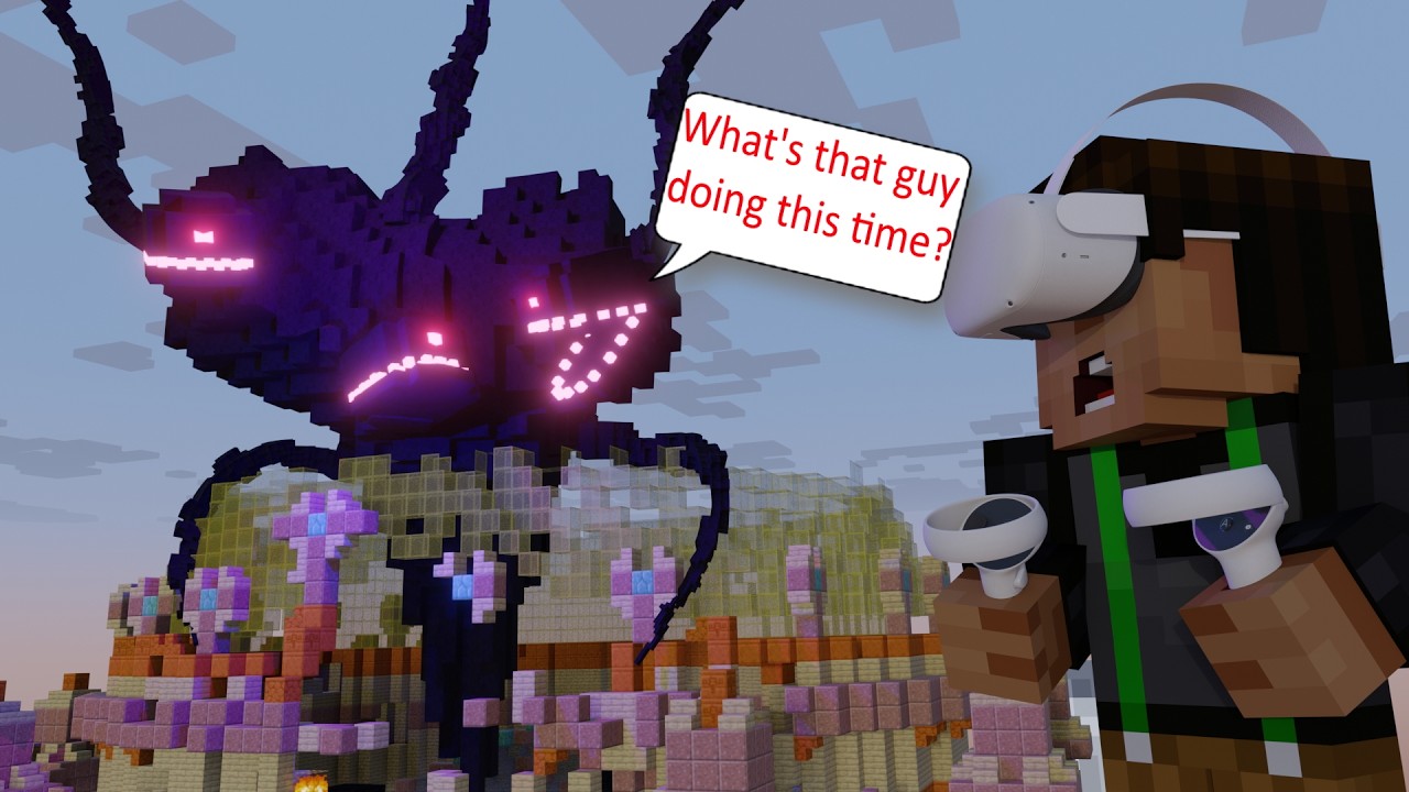 (VR) Wither Storm Survival On The Minecraft Story Mode Map (Episode 1)