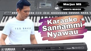 Lagu mandar karaoke - Sannangmi nyawau vokal Udin Wahyudi feat Wisna Nasir