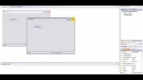 Visual Basic - Status Bar