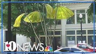 New art sculptures installed in downtown Knoxville's Krutch Park
