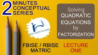 Solving Quadratic Equations By Factoring Easy Math Tricks Ezy Math Tutors