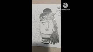 Mahadev #drawing#trending #video 🙏👍