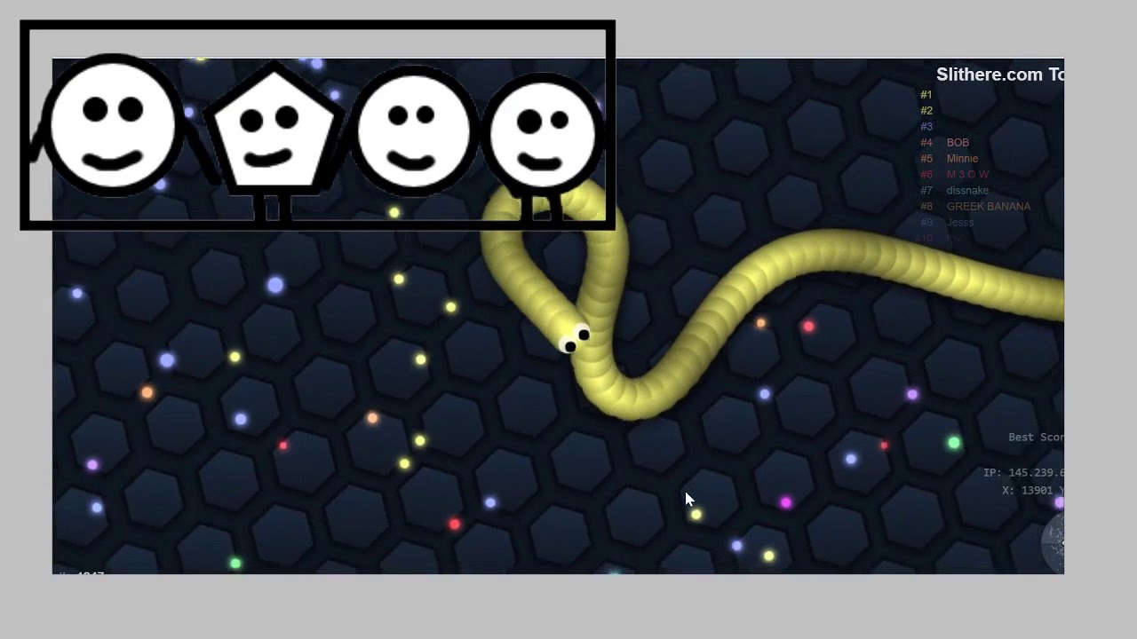 WORMAX.IO VS SLITHER.IO GAMEPLAY NUMBER 91575!