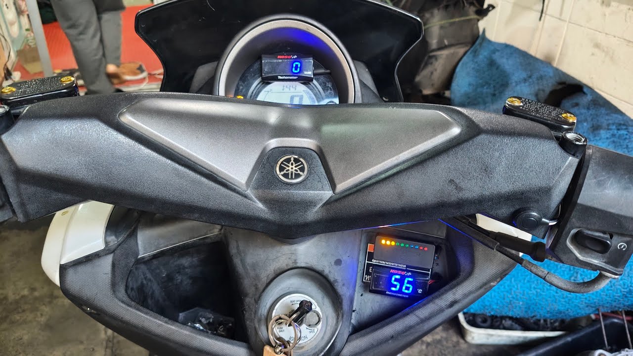 อู่ช่างหนึ่ง Nmax แก้ระบบไฟ ฟิตเครื่องใหม่อัพไซส์ 63 ชักเดิม EP.760