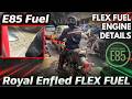 Royal Enfield Flex Fuel E85 Bike Spied - Flex Fuel Engine Details