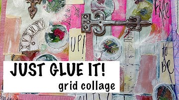 Glue Book Pages | Easy Junk Journaling in a Composition Notebook 