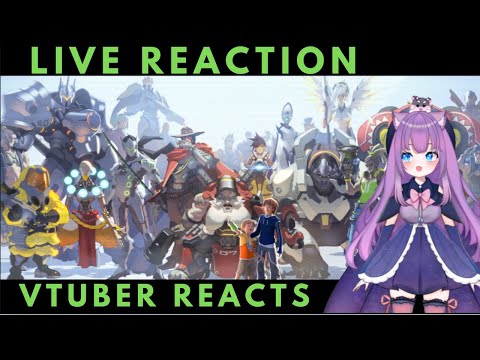 Overwatch Cinematic Trailer Live Reaction  [Vtuber Reacts]