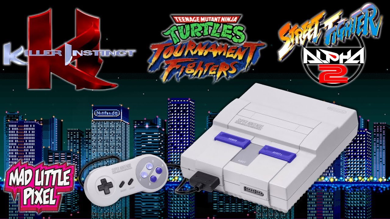 SNES Fighting Games! Let's Go!!! Killer Instinct, Street Fighter Alpha 2,  TMNT & More! - YouTube