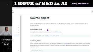 Scientiometrics project - #3 - first call to the Open Alex API