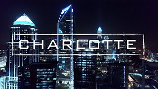 Charlotte By Night 4K Drone Footage